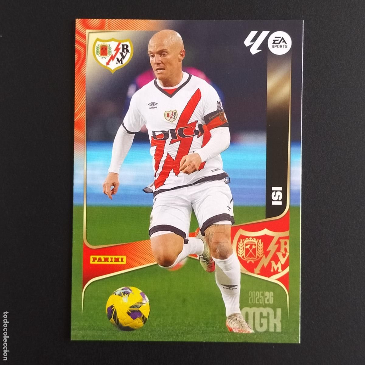 Cartes &agrave; collectionner de Football: MGK 301 ISI RAYO VALLECANO CROMOS ALBUM MEGACRACKS LIGA FUTBOL 2025 2026 25 26