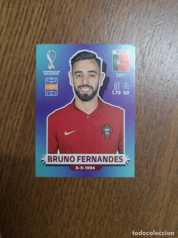 Cartes &agrave; collectionner de Football: POR12 BRUNO FERNANDES, SELECCI&Oacute;N DE F&Uacute;TBOL DE PORTUGAL, QATAR 2022