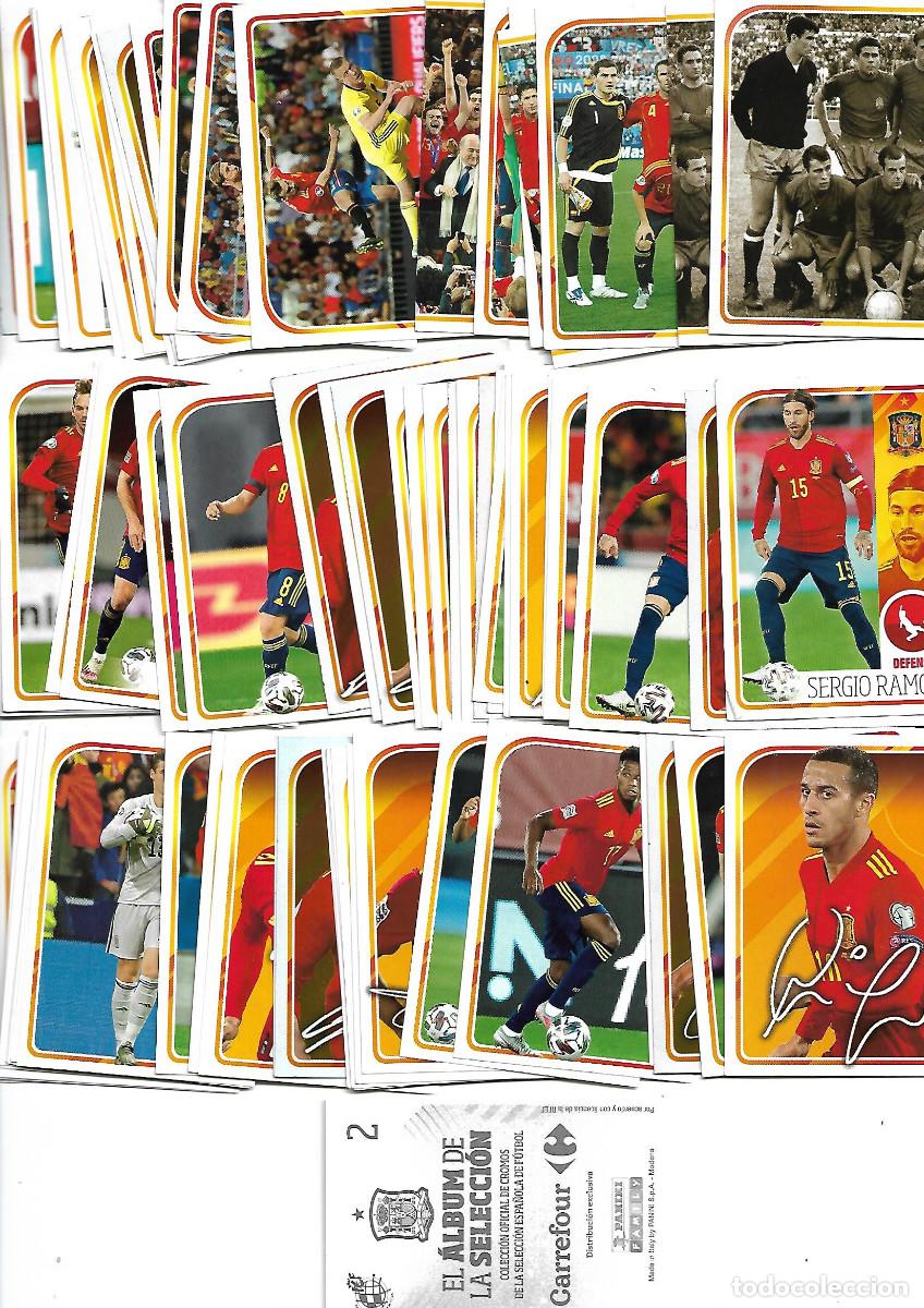 Cromos de Futebol: COLECCION DE 77 CROMOS DISTINTOS DE EL ALBUM DE LA SELECCION