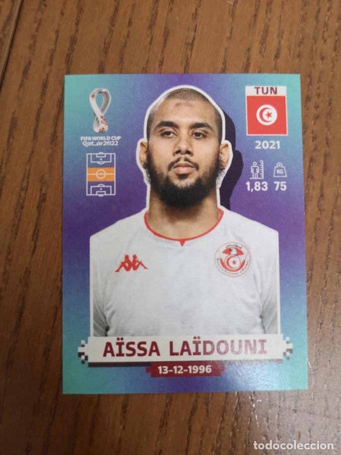 Cartes &agrave; collectionner de Football: TUN14 AISSA LAIDOUNI, SELECCION DE TUNEZ, QATAR 2022