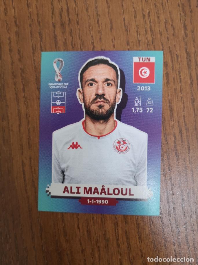 Cromos de F&uacute;tbol: TUN8 ALI MAALOUL, SELECCION DE TUNEZ, QATAR 2022