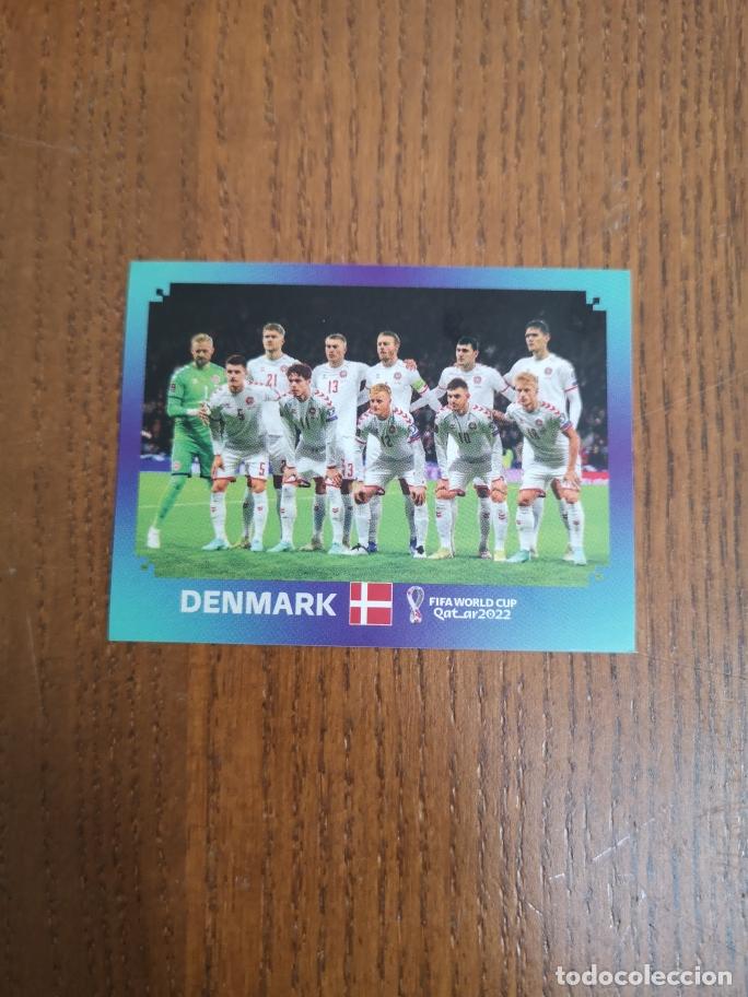 Cromos de F&uacute;tbol: DEN1 EQUIPO DE LA SELECCI&Oacute;N DANESA, QATAR 2022