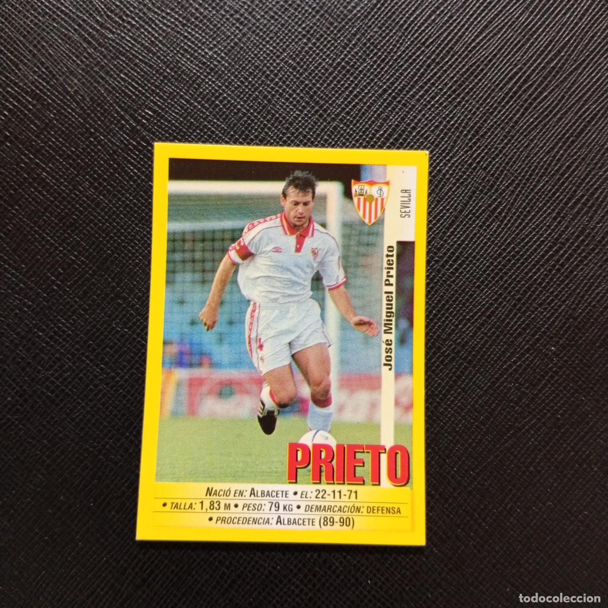 Cromos de Futebol: 367 PRIETO SEVILLA PANINI 1999 2000 CROMO FUTBOL LIGA 99 00 SIN PEGAR - A183 PG514