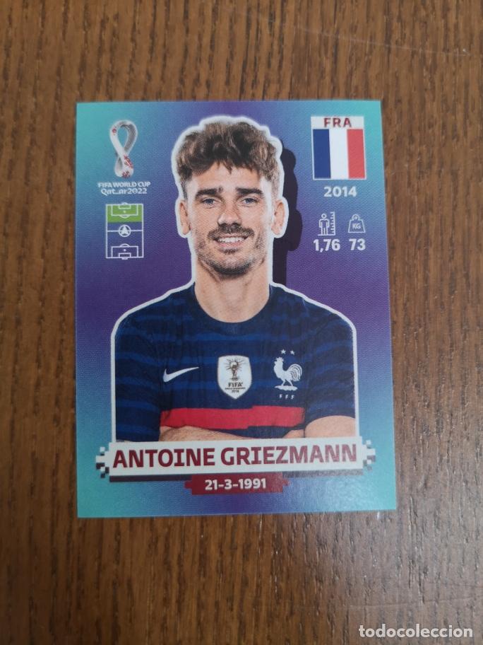 Cromos de F&uacute;tbol: FRA18 ANTOINE GRIEZMANN, SELECCION FRANCESA, QATAR 2022