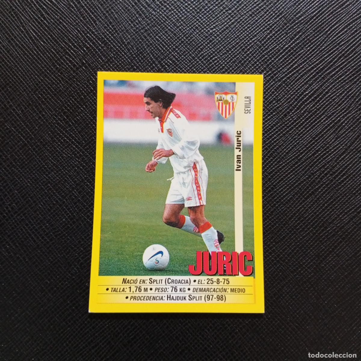 Cromos de F&uacute;tbol: 373 JURIC SEVILLA PANINI 1999 2000 CROMO FUTBOL LIGA 99 00 SIN PEGAR - A183 PG514