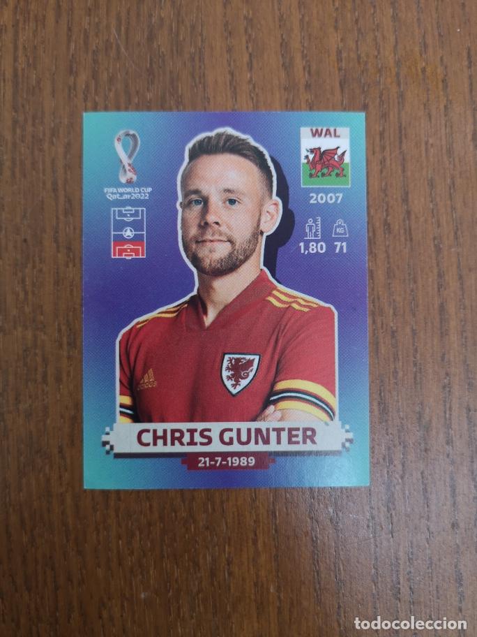 Figurine di Calcio: WAL7 CHRIS GUNTER, SELECCION DE GALES, QATAR 2022