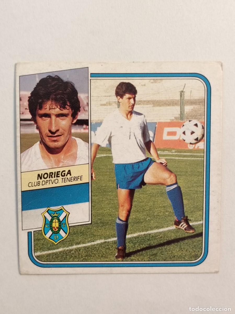 Cromos de F&uacute;tbol: NORIEGA C.D. TENERIFE (BAJA) LIGA 89/90 ESTE