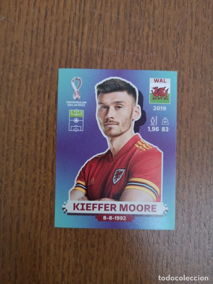 Cromos de F&uacute;tbol: WAL19 KIEFFER MOORE , SELECCION DE GALES, QATAR 2022