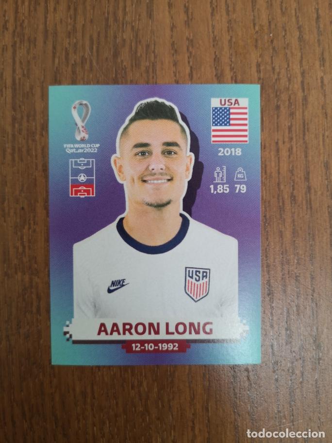 Cromos de F&uacute;tbol: USA6 AARON LONG, SELECCION DE EEUU, QATAR 2022