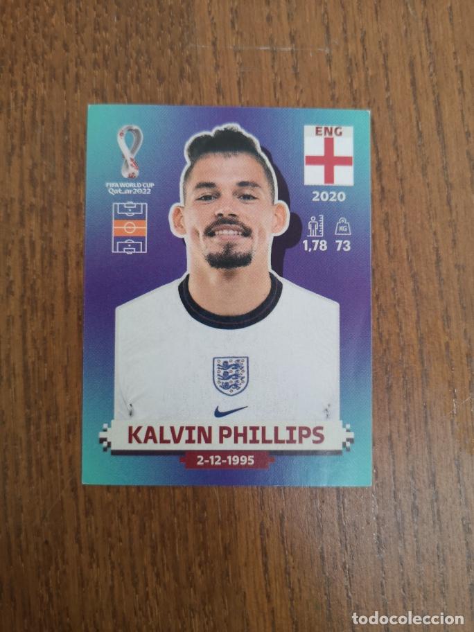 Cromos de F&uacute;tbol: ENG15 KALVIN PHILLIPS, SELECCION INGLESA, QATAR 2022