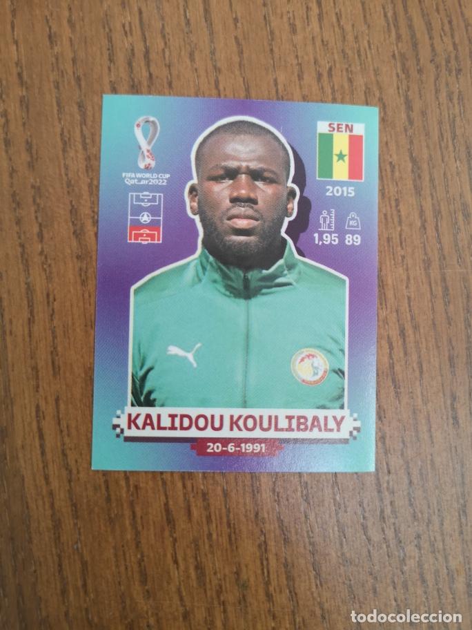 Cromos de F&uacute;tbol: SEN8 KALIDOU KOULIBALY, SELECCION SENEGALESA, QATAR 2022