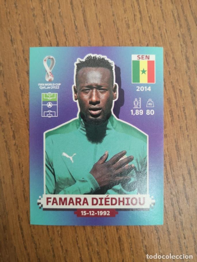 Cromos de F&uacute;tbol: SEN17 FAMARA DIEDHIOU, SELECCION SENEGALESA, QATAR 2022