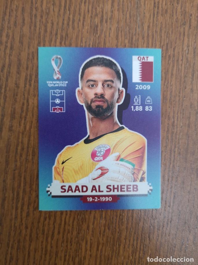 Cromos de F&uacute;tbol: QAT3 SAAD AL SHEEB, SELECCION CATAR&Iacute;, QATAR 2022