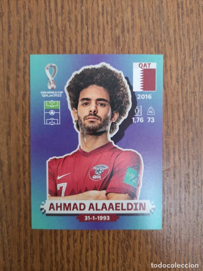 Cromos de F&uacute;tbol: QAT17 AHMAD ALAAELDIN, SELECCION CATAR&Iacute;, QATAR 2022