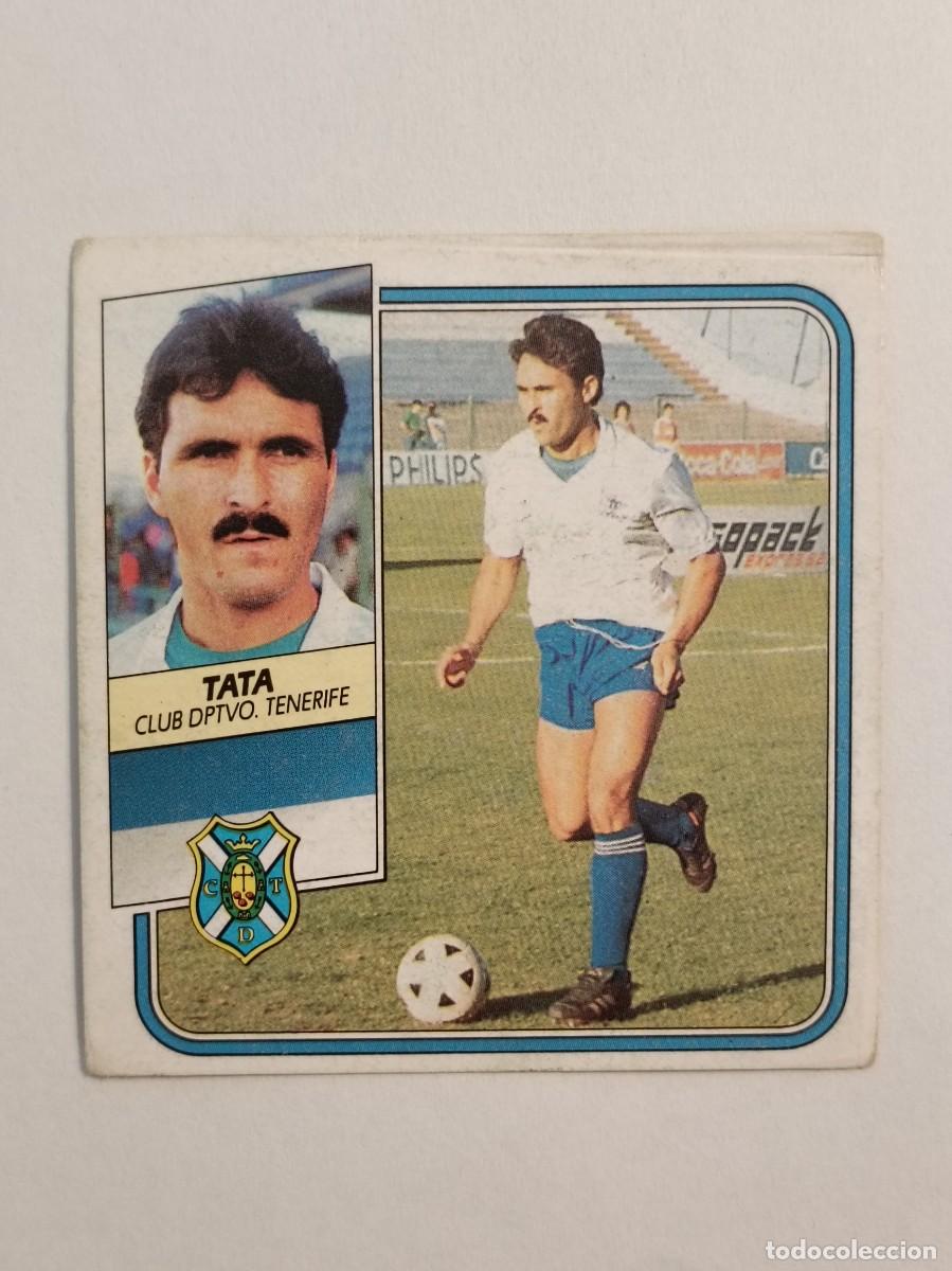 Cromos de F&uacute;tbol: TATA C.D. TENERIFE (BAJA) LIGA 89/90 ESTE