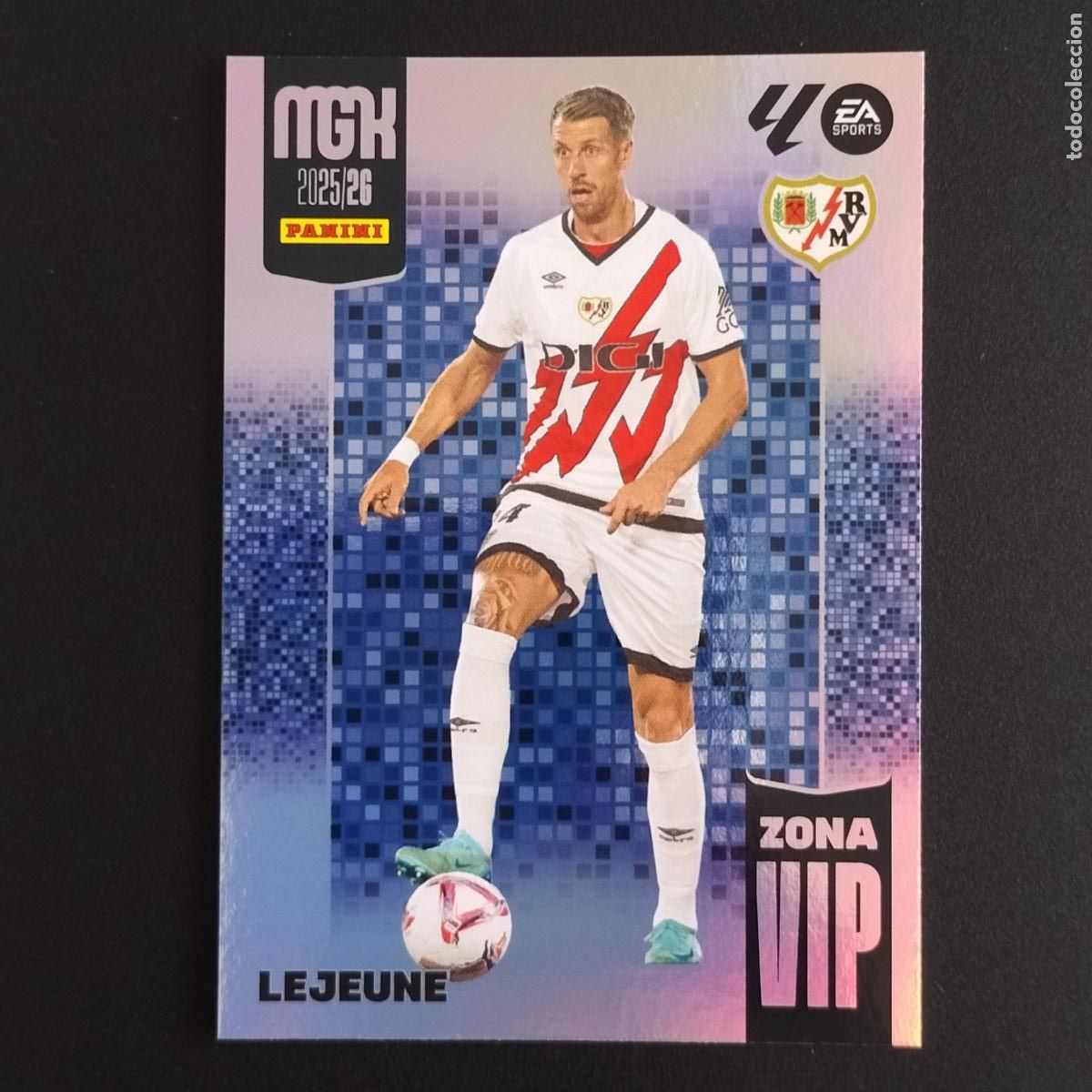 Cromos de F&uacute;tbol: MGK 400 LEJEUNE ZONA VIP RAYO VALLECANO CROMOS MEGACRACKS LIGA FUTBOL 2025 2026 25 26