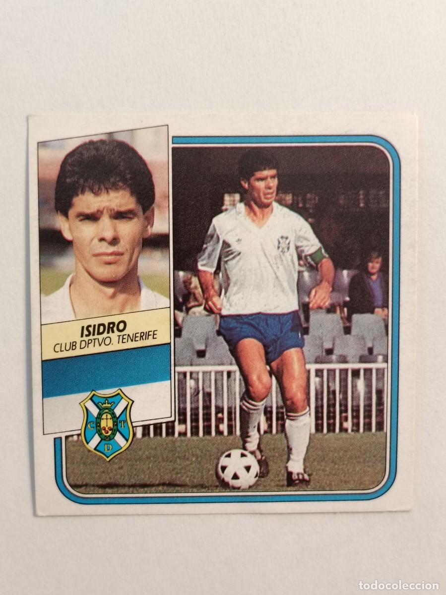 Cromos de F&uacute;tbol: ISIDRO C.D. TENERIFE LIGA 89/90 ESTE