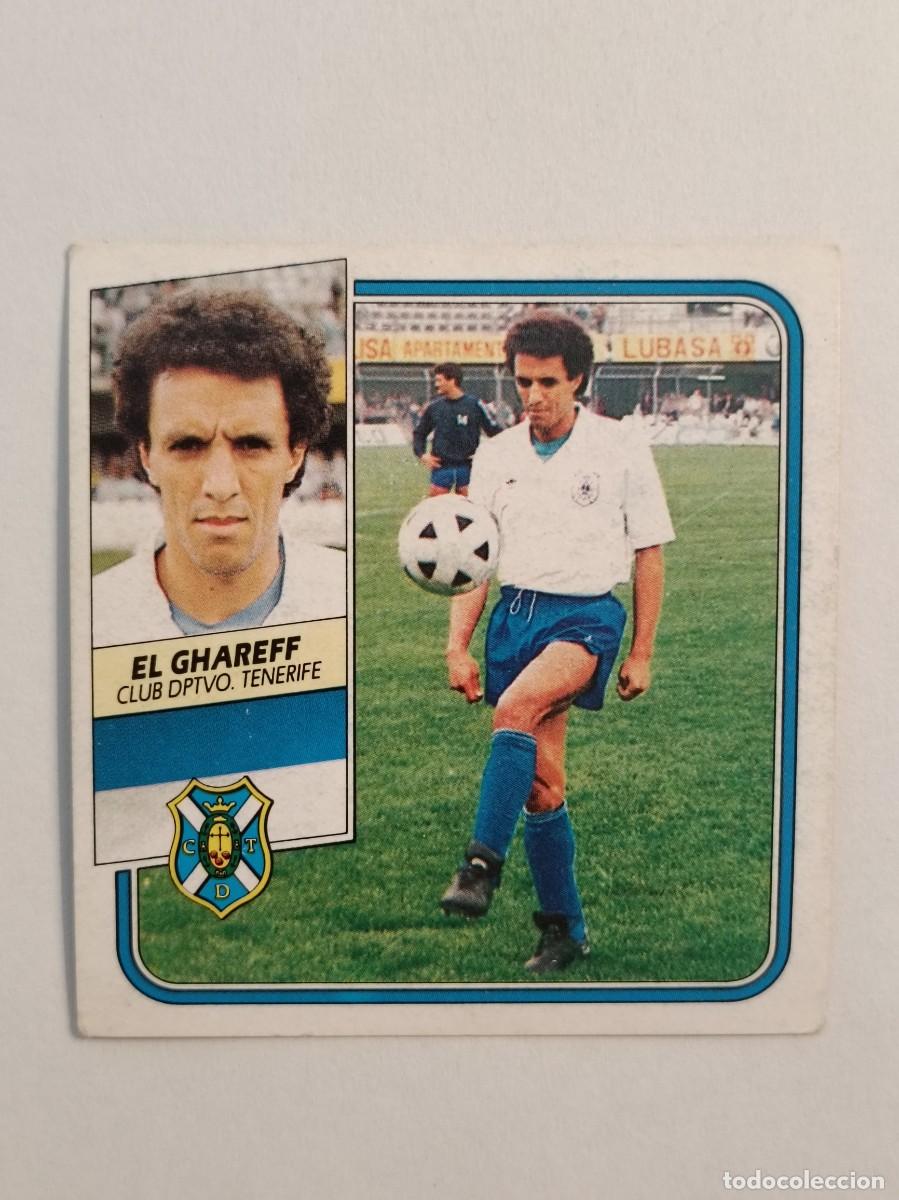 Cromos de F&uacute;tbol: EL GHAREFF C.D. TENERIFE LIGA 89/90 ESTE