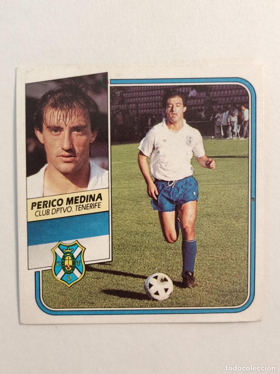 Cromos de F&uacute;tbol: PERICO MEDINA C.D. TENERIFE LIGA 89/90 ESTE