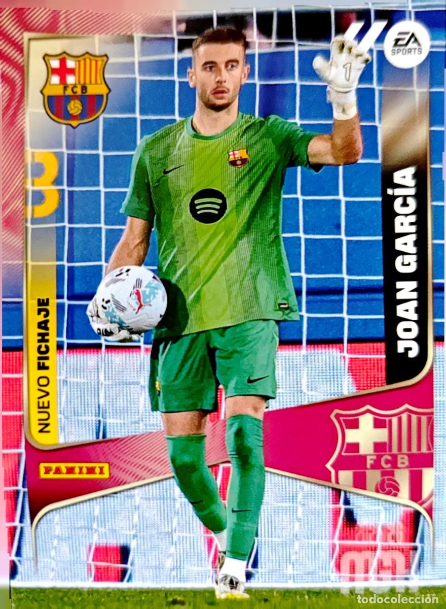 Cromos de F&uacute;tbol: 450 Joan Garcia - FC Barcelona - NUEVO FICHAJE - PANINI Megacracks MGK 2025 2026 25 26