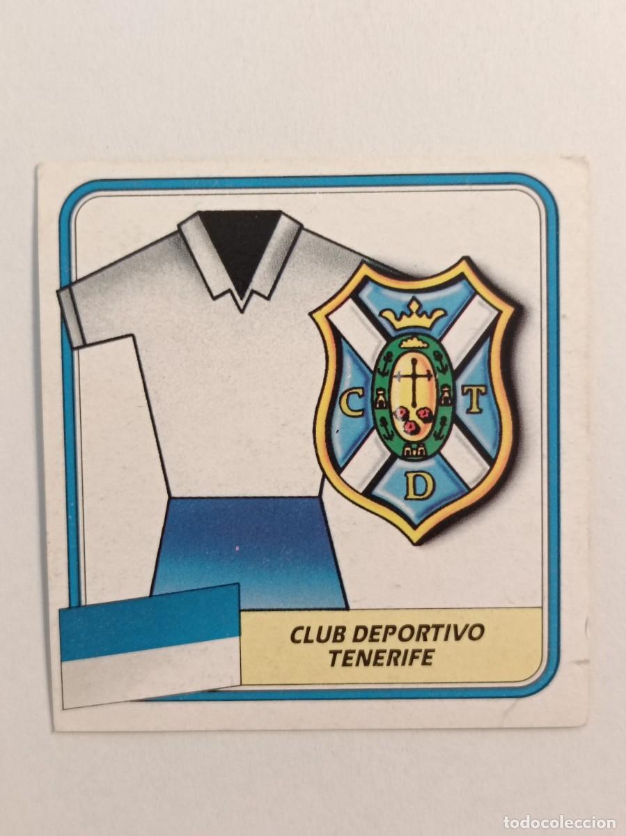 Cromos de F&uacute;tbol: ESCUDO C.D. TENERIFE LIGA 89/90 ESTE