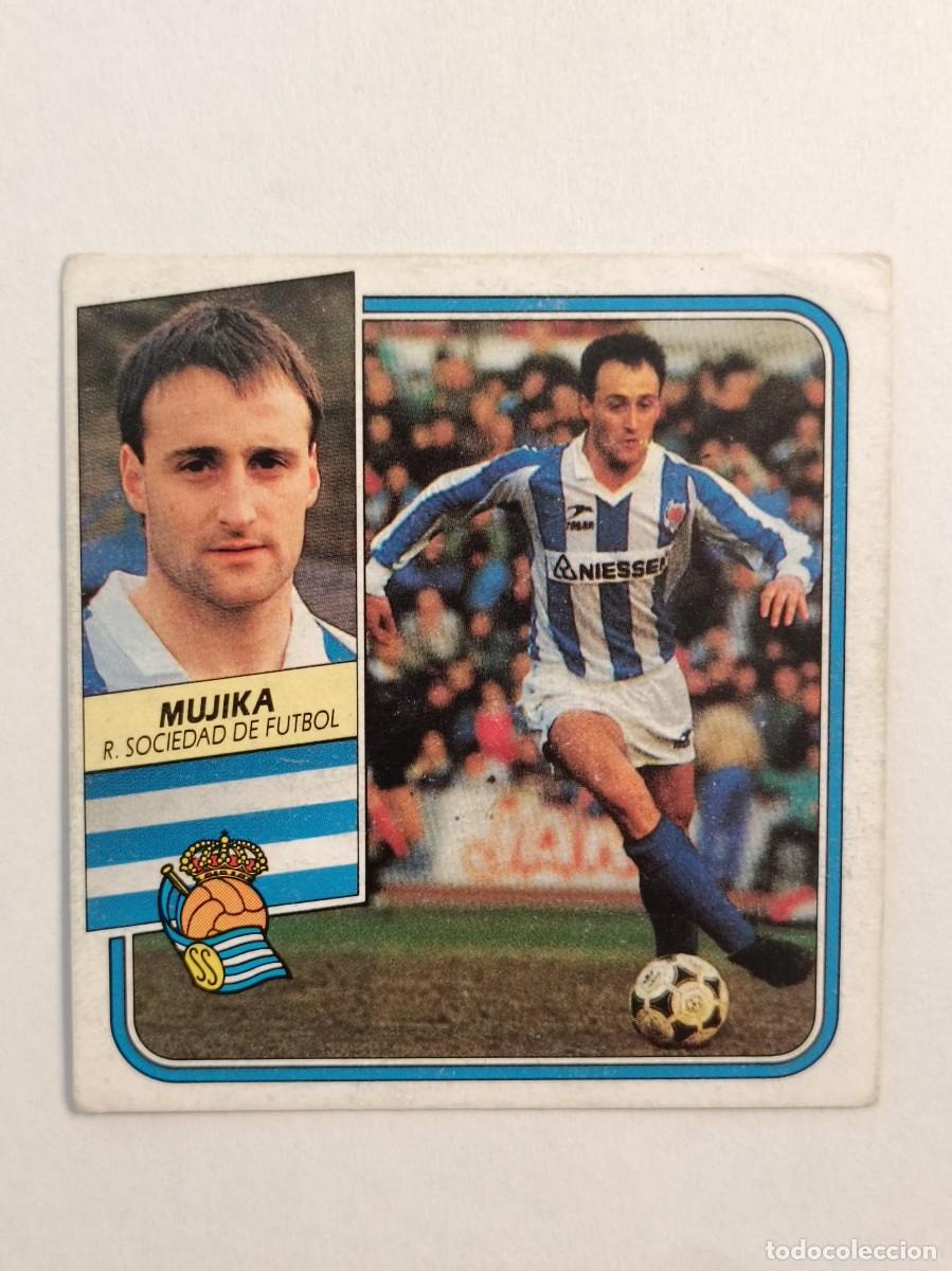 Cromos de F&uacute;tbol: MUJIKA REAL SOCIEDAD LIGA 89/90 ESTE
