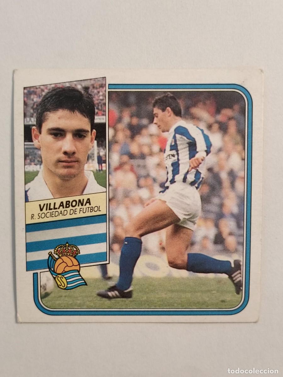 Cromos de F&uacute;tbol: VILLABONA REAL SOCIEDAD LIGA 89/90 ESTE