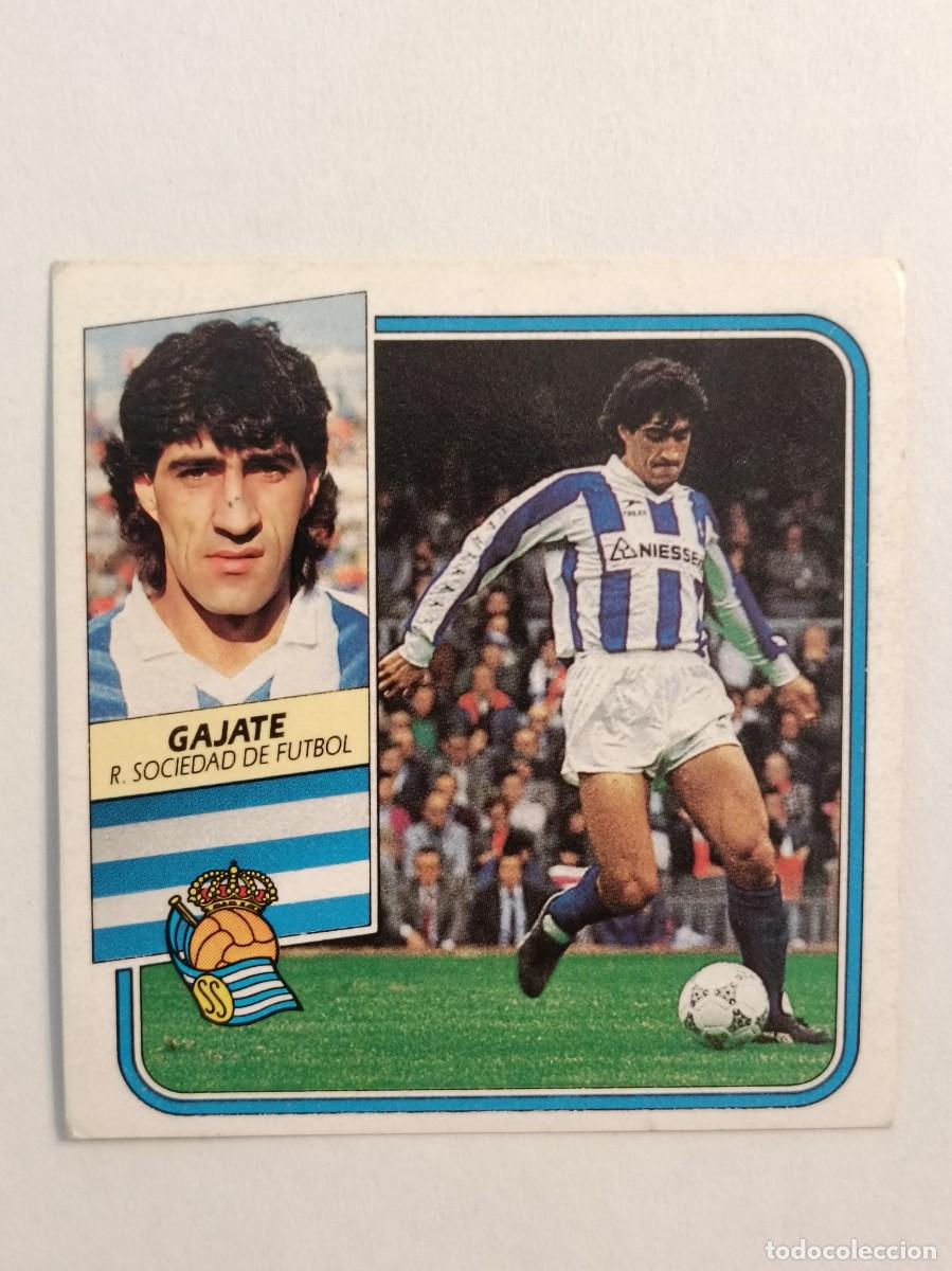 Cromos de F&uacute;tbol: GAJATE REAL SOCIEDAD LIGA 89/90 ESTE