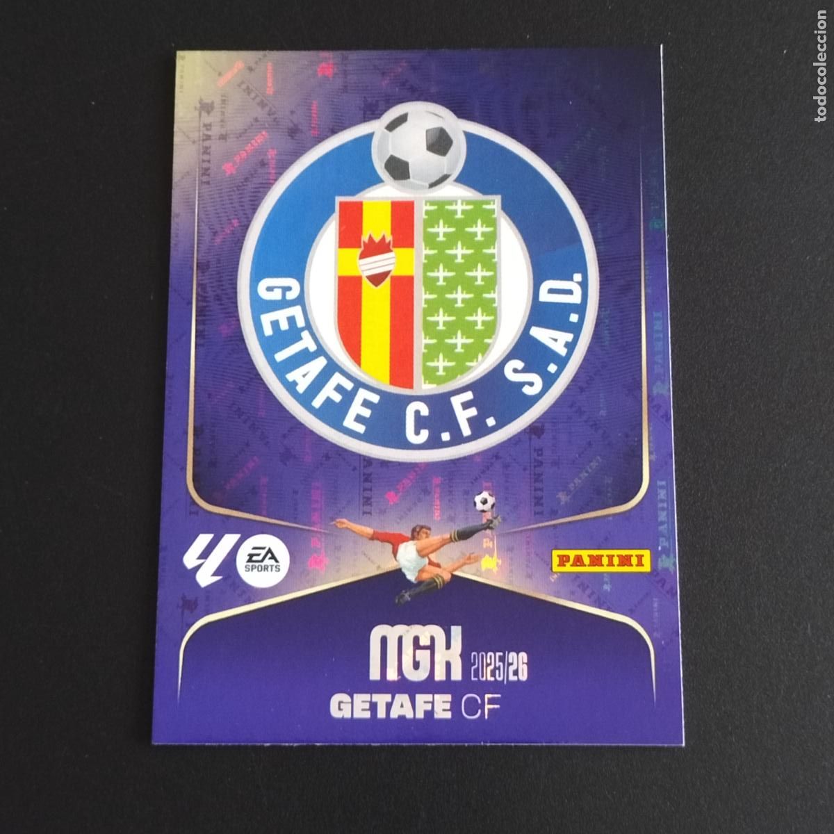 Cromos de F&uacute;tbol: MGK 163 ESCUDO GETAFE CROMOS ALBUM MEGACRACKS LIGA FUTBOL 2025 2026 25 26