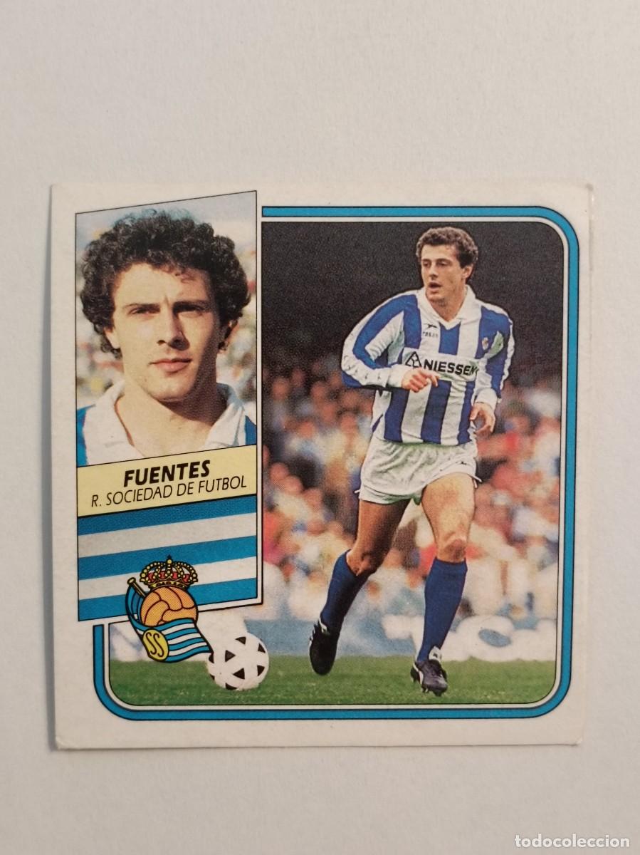 Cromos de F&uacute;tbol: FUENTES REAL SOCIEDAD LIGA 89/90 ESTE