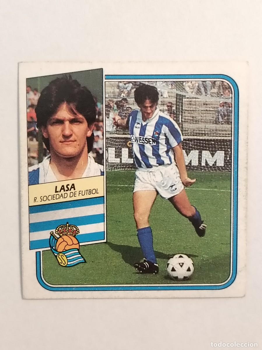Cromos de F&uacute;tbol: LASA REAL SOCIEDAD LIGA 89/90 ESTE