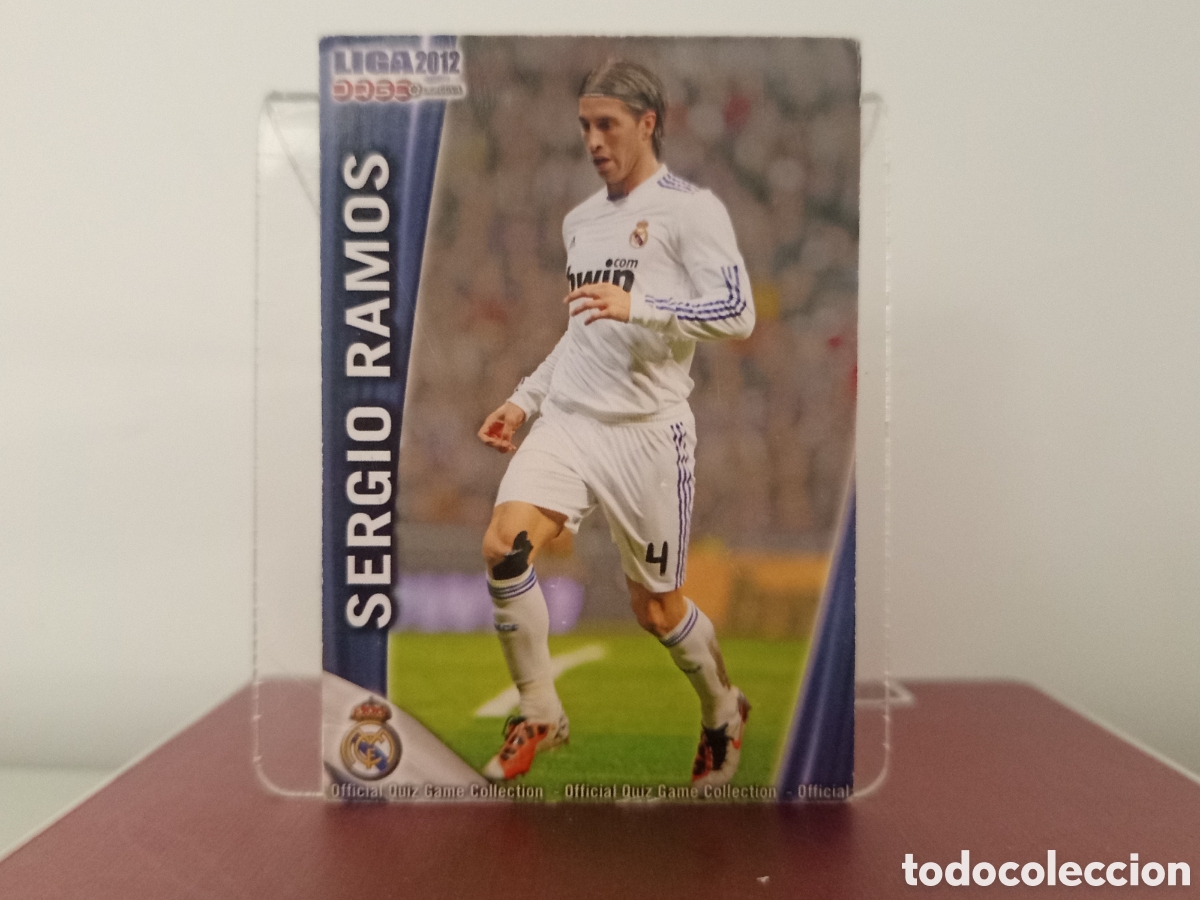 Cromos de F&uacute;tbol: ❇️ CROMO ⚽ SERGIO RAMOS REAL MADRID 35 FICHAS LIGA QUIZ 11 12 2011 2012 MUNDICROMO ❇️