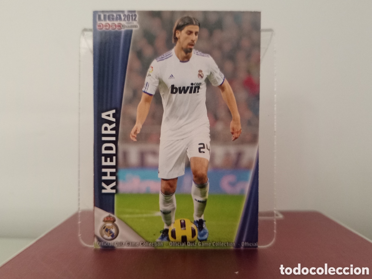Cartes &agrave; collectionner de Football: ❇️ CROMO ⚽ KHEDIRA REAL MADRID 41 FICHAS LIGA QUIZ 11 12 2011 2012 MUNDICROMO ❇️