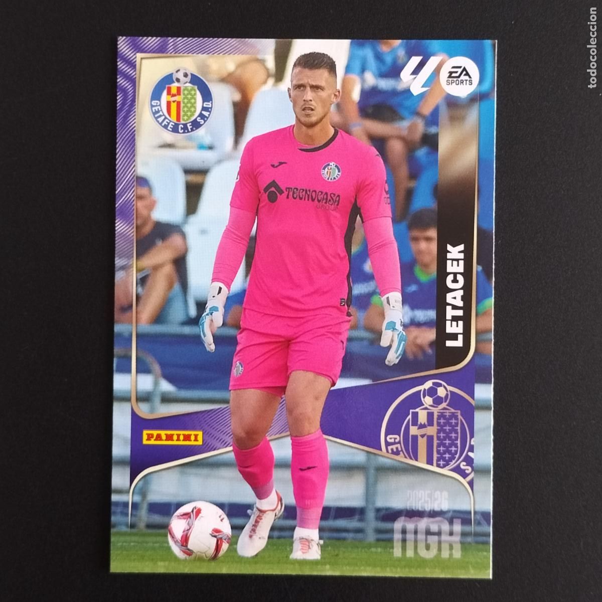 Cromos de F&uacute;tbol: MGK 165 LETACEK GETAFE CROMOS ALBUM MEGACRACKS LIGA FUTBOL 2025 2026 25 26