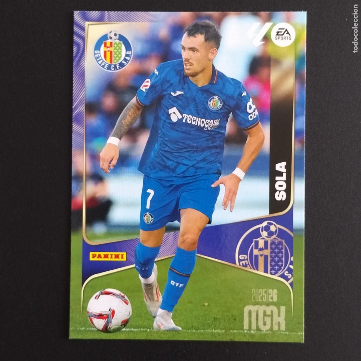 Cromos de F&uacute;tbol: MGK 166 SOLA GETAFE CROMOS ALBUM MEGACRACKS LIGA FUTBOL 2025 2026 25 26