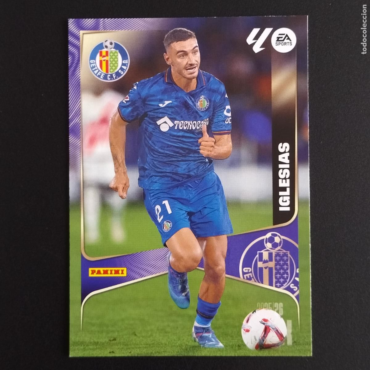 Cromos de F&uacute;tbol: MGK 167 IGLESIAS GETAFE CROMOS ALBUM MEGACRACKS LIGA FUTBOL 2025 2026 25 26