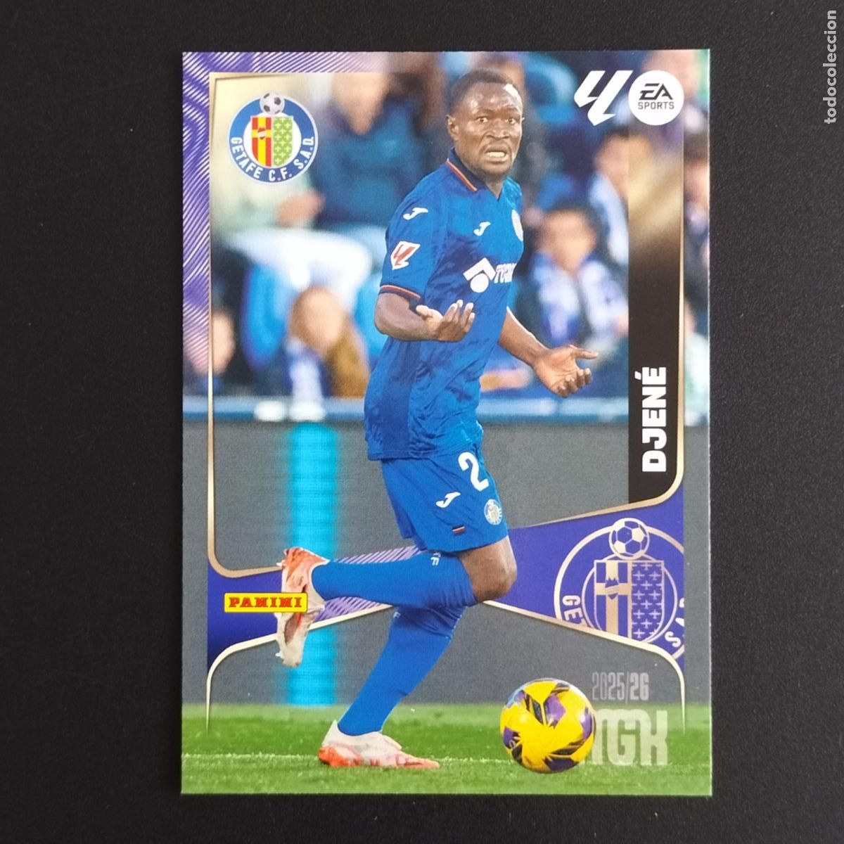 Cromos de F&uacute;tbol: MGK 169 DJENE GETAFE CROMOS ALBUM MEGACRACKS LIGA FUTBOL 2025 2026 25 26