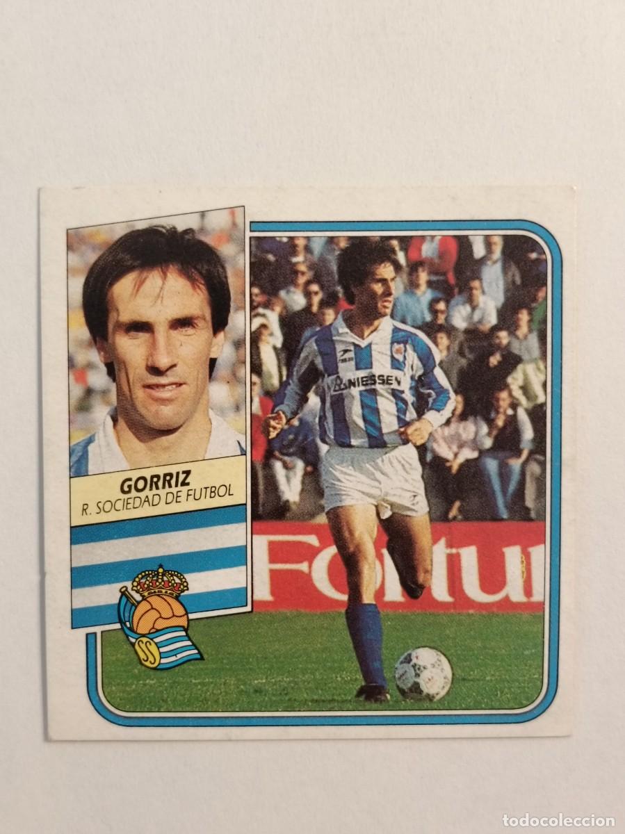 Cromos de F&uacute;tbol: GORRIZ REAL SOCIEDAD LIGA 89/90 ESTE