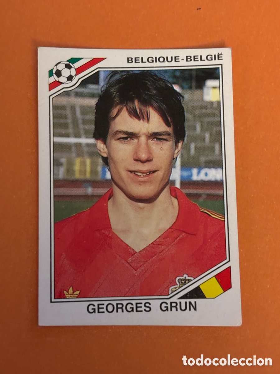 Cromos de F&uacute;tbol: GRUN 135 B&Eacute;LGICA M&Eacute;XICO 1986 86 MUNDIAL PANINI NUNCA PEGADO SIN PEGAR