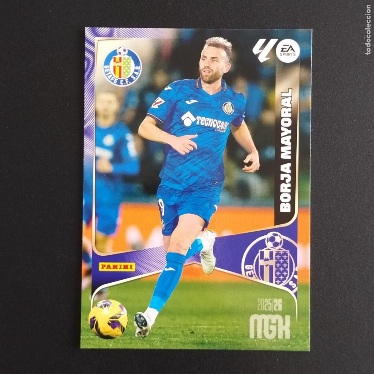 Cromos de F&uacute;tbol: MGK 178 BORJA MAYORAL GETAFE CROMOS ALBUM MEGACRACKS LIGA FUTBOL 2025 2026 25 26