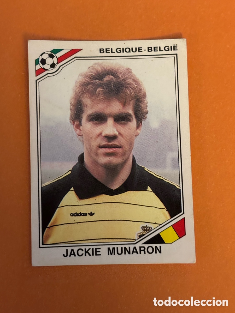 Cromos de F&uacute;tbol: 1986 MEXICO 86 - N&ordm; 145 JACKIE MUNARON - BELGICA - PANINI