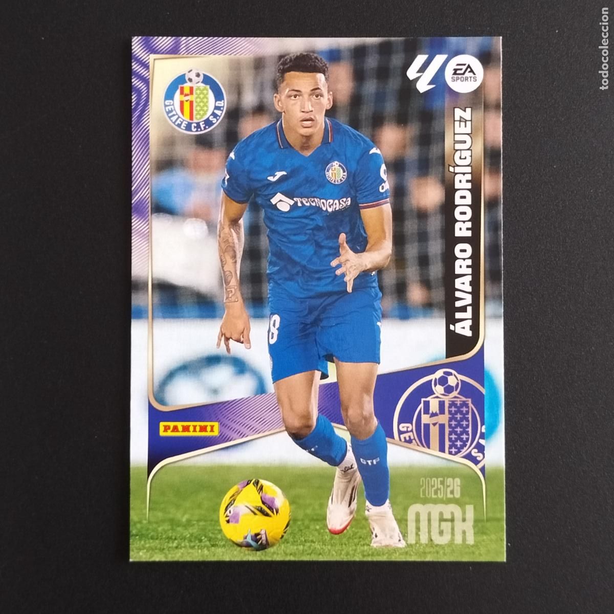Cromos de F&uacute;tbol: MGK 179 ALVARO RODRIGUEZ GETAFE CROMOS ALBUM MEGACRACKS LIGA FUTBOL 2025 2026 25 26