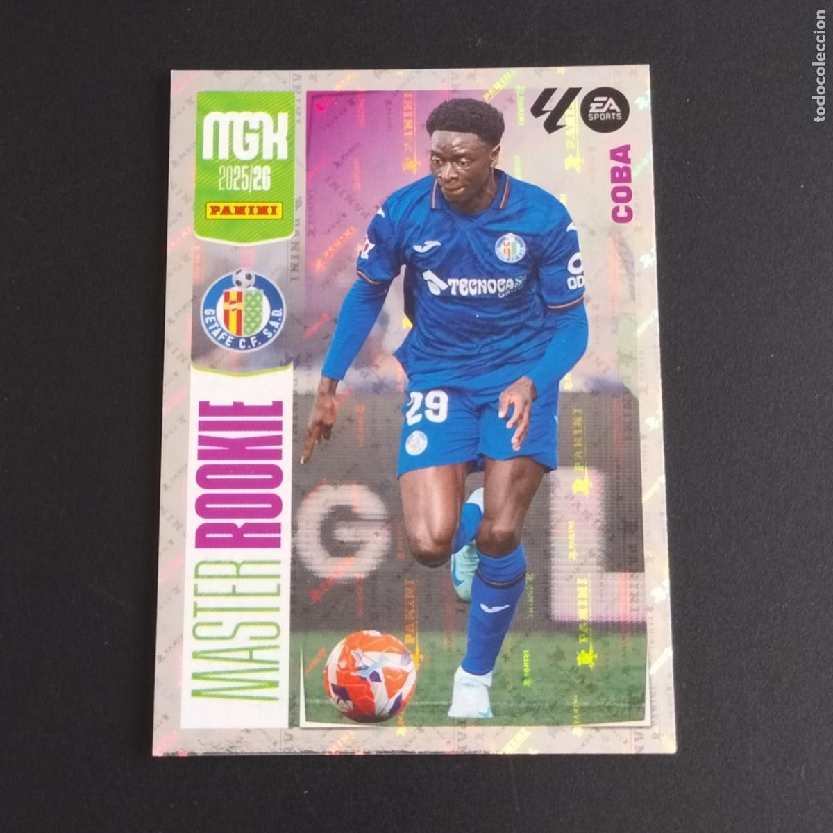 Cromos de F&uacute;tbol: MGK 408 COBA MASTER ROOKIE GETAFE CROMOS ALBUM MEGACRACKS LIGA FUTBOL 2025 2026 25 26