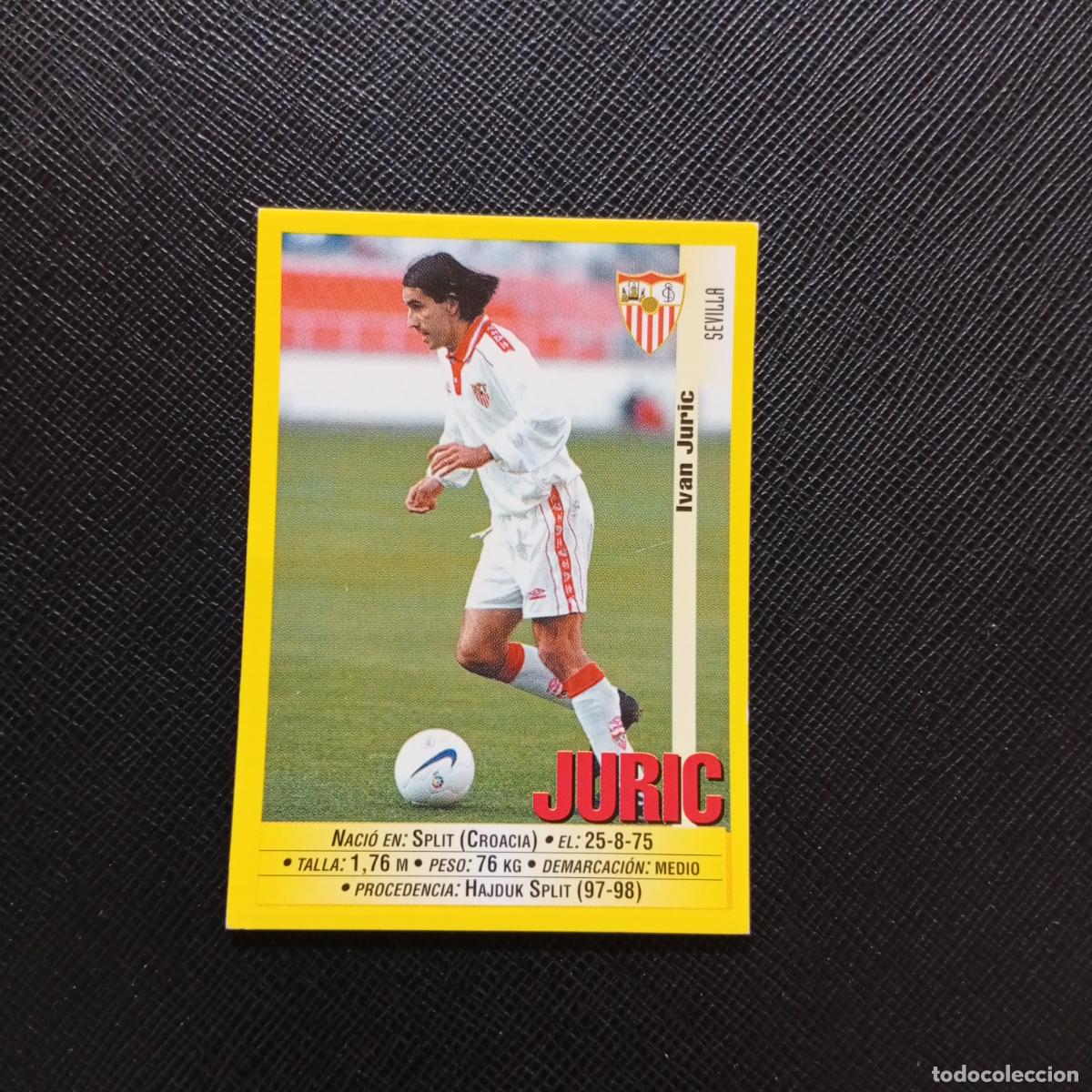 Cromos de F&uacute;tbol: 373 JURIC SEVILLA PANINI 1999 2000 CROMO FUTBOL LIGA 99 00 SIN PEGAR - A172 PG64