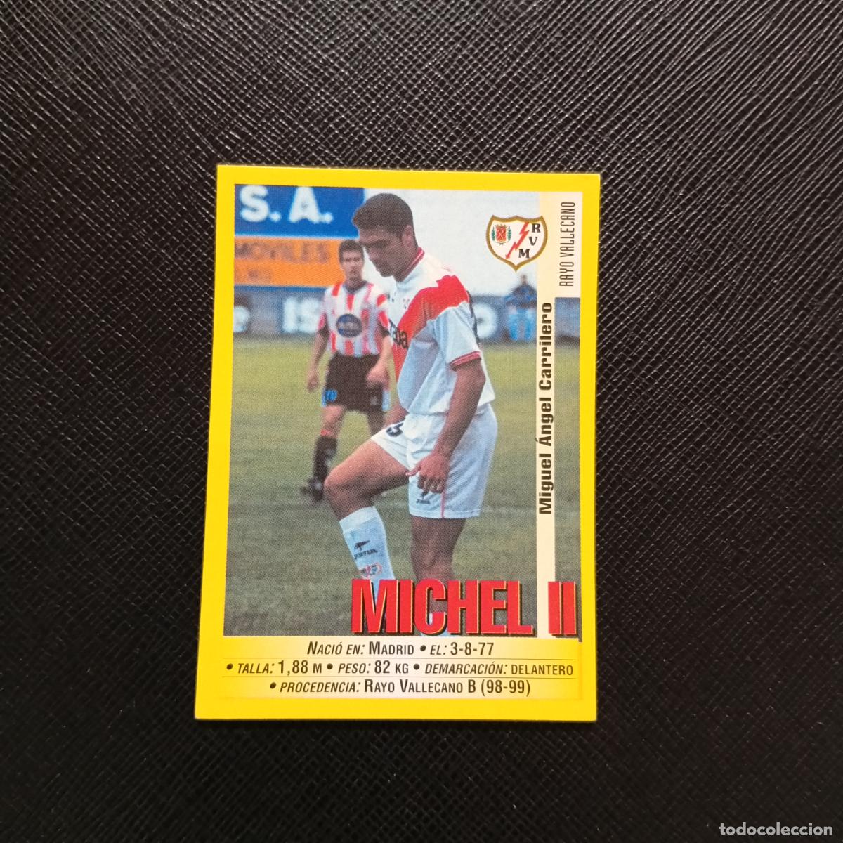 Cromos de F&uacute;tbol: 357 MICHEL II RAYO VALLECANO PANINI 1999 2000 CROMO FUTBOL LIGA 99 00 SIN PEGAR - A172 PG271