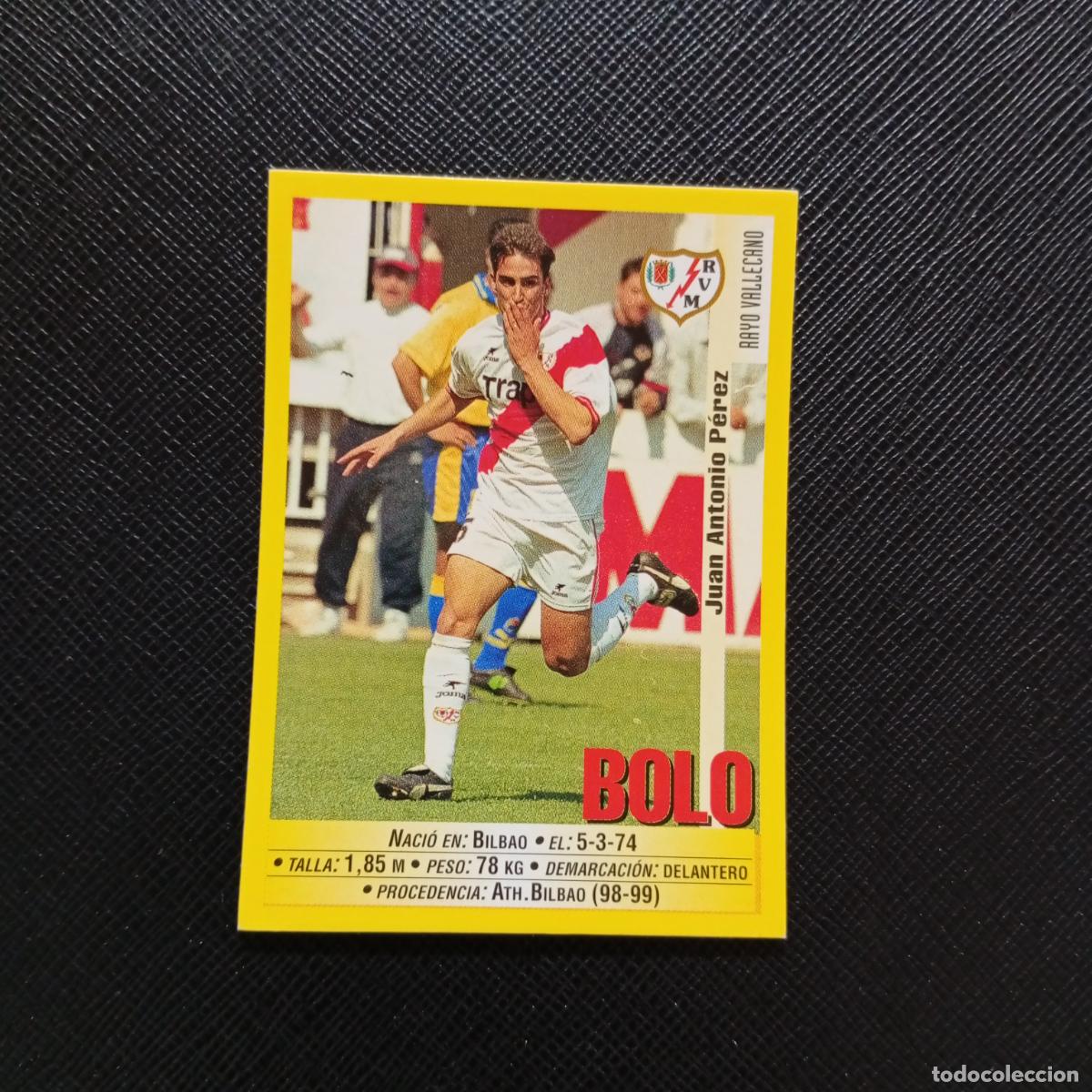Cromos de F&uacute;tbol: 360 BOLO RAYO VALLECANO PANINI 1999 2000 CROMO FUTBOL LIGA 99 00 SIN PEGAR - A172 PG307