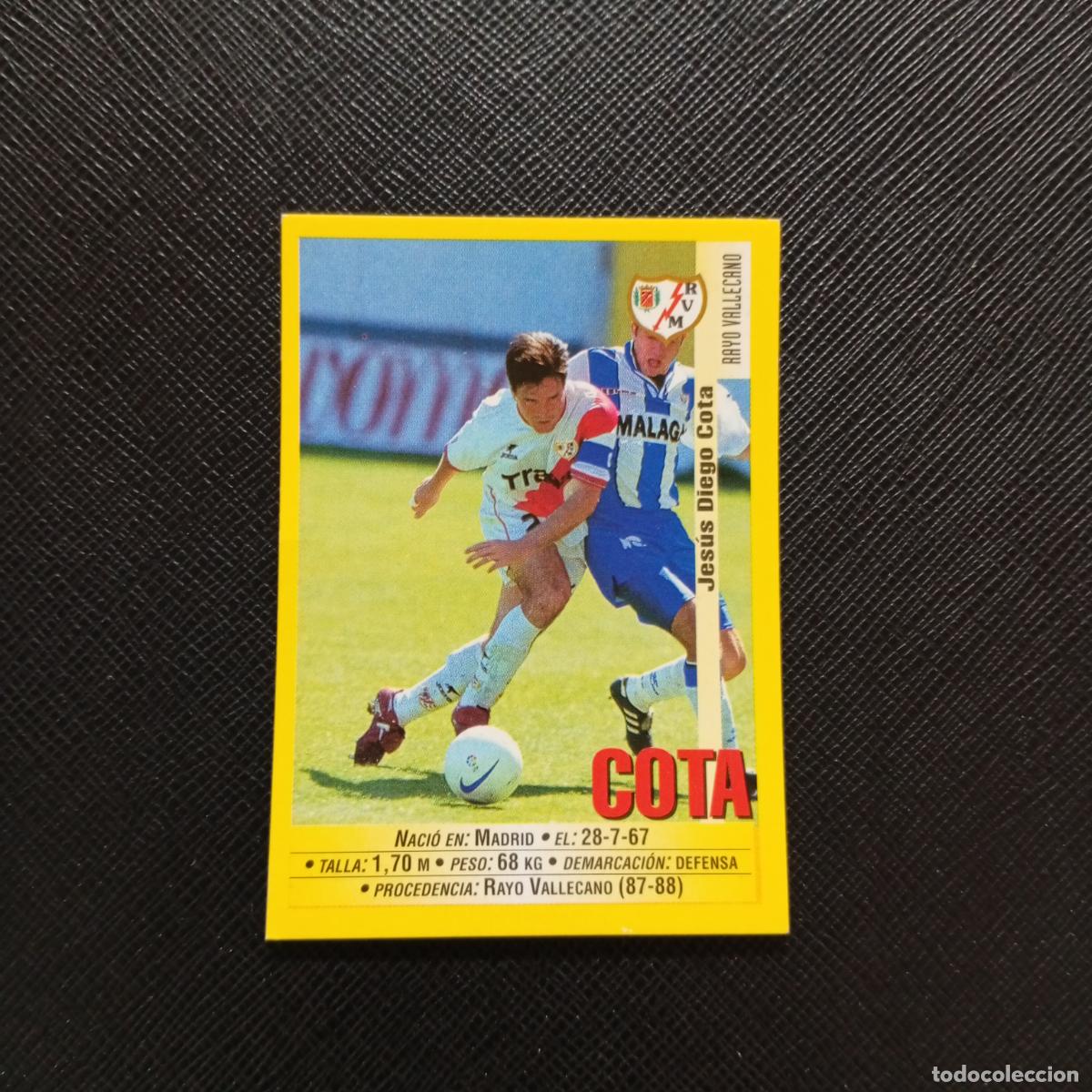 Cromos de F&uacute;tbol: 345 COTA RAYO VALLECANO PANINI 1999 2000 CROMO FUTBOL LIGA 99 00 SIN PEGAR - A172 PG298