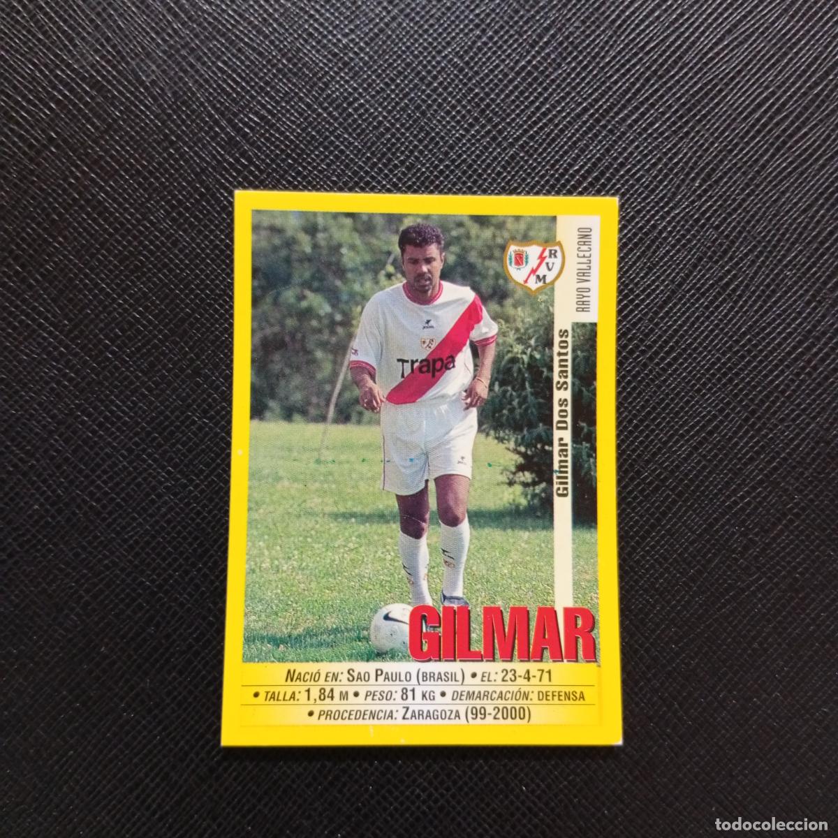 Cromos de F&uacute;tbol: 346A 346 GILMAR RAYO VALLECANO PANINI 1999 2000 CROMO FUTBOL LIGA 99 00 SIN PEGAR - A172 PG298
