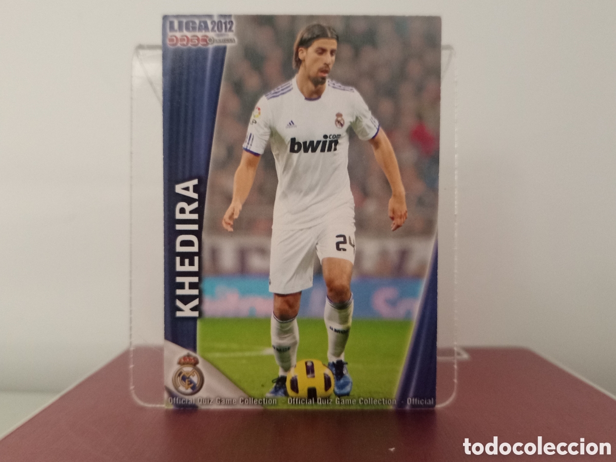 Cartes &agrave; collectionner de Football: ❇️ CROMO ⚽ KHEDIRA REAL MADRID 41 FICHAS LIGA QUIZ 11 12 2011 2012 MUNDICROMO ❇️