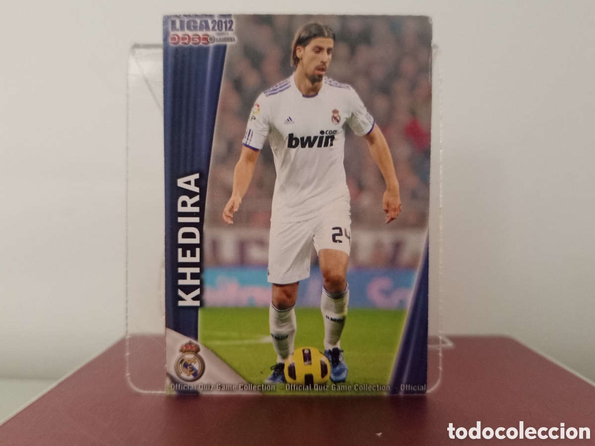 Cartes &agrave; collectionner de Football: ❇️ CROMO ⚽ KHEDIRA REAL MADRID 41 FICHAS LIGA QUIZ 11 12 2011 2012 MUNDICROMO ❇️
